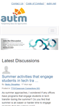 Mobile Screenshot of community.autm.net